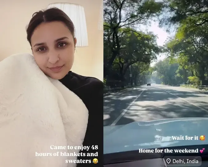 Parineeti Chopra Unveils Her Plans for a 48-Hour Stay in Delhi