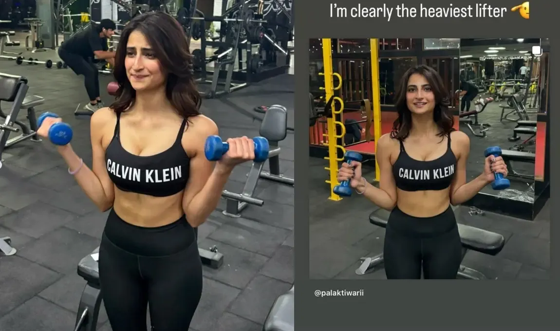 Palak Tiwari Claims Title of 'Heaviest Lifter'