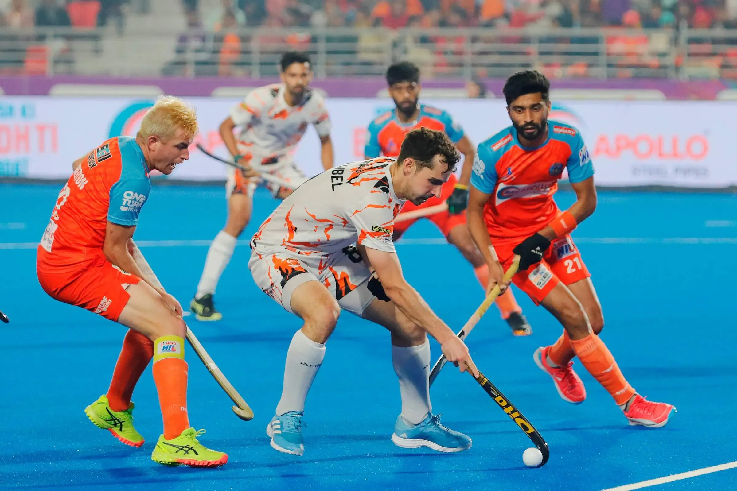 HIL 2024-25: Delhi SG Pipers Suffer Defeat Against Bengal Tigers