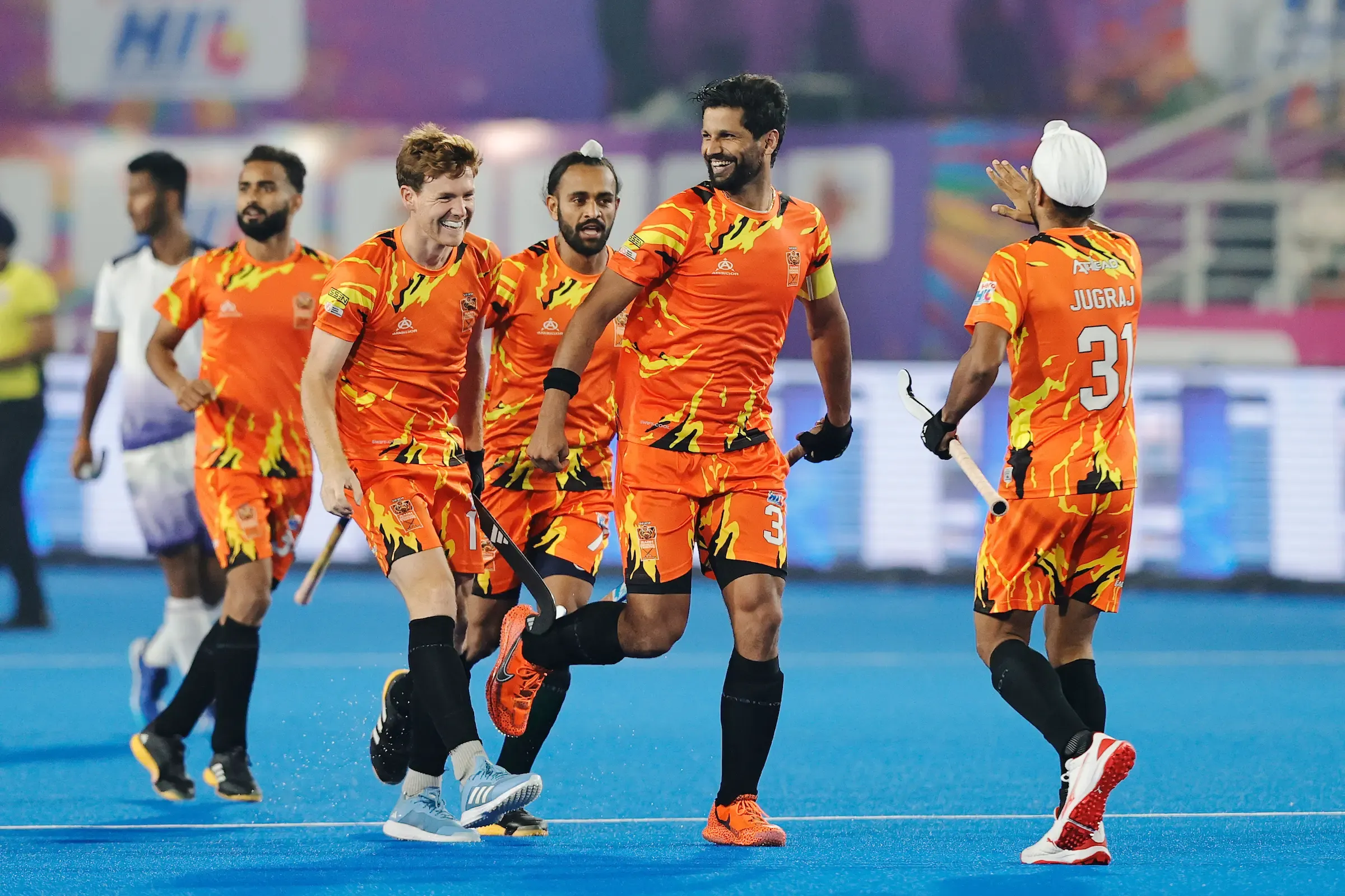 HIL 2024-25: Rupinder's Double Secures Victory for Bengal Tigers Against Team Gonasika