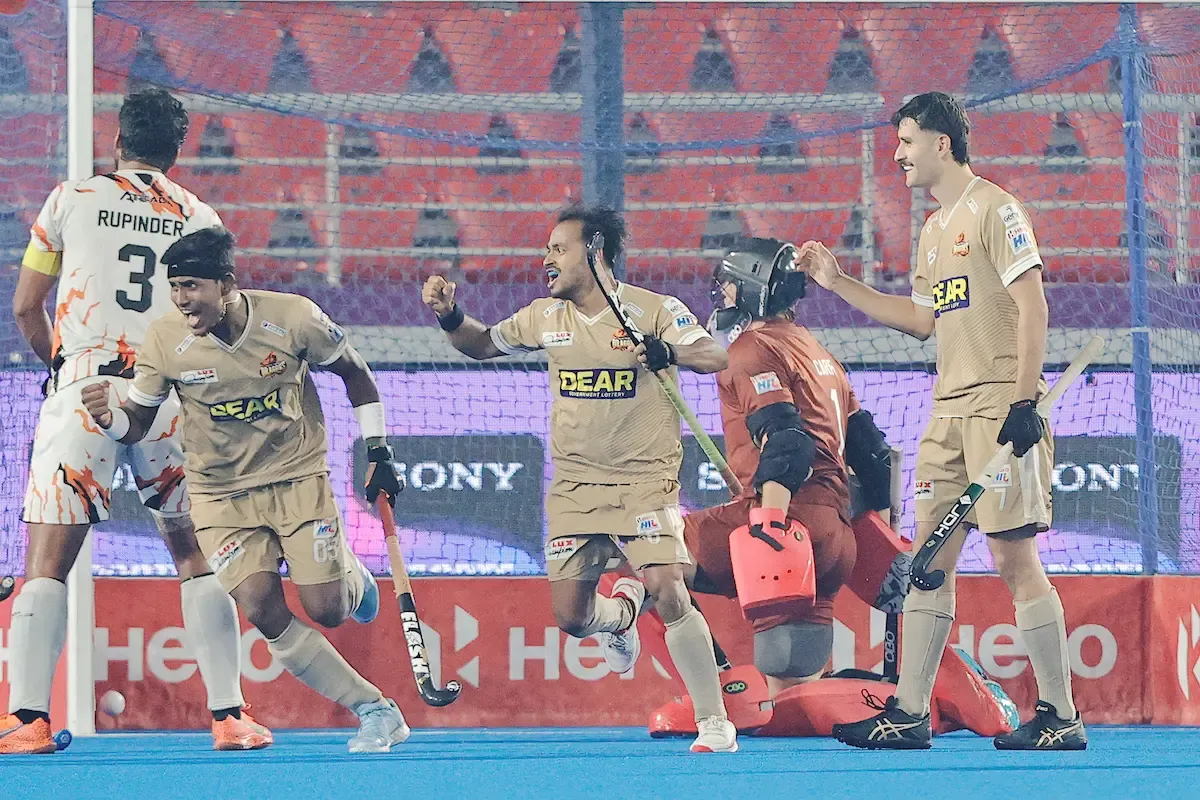 HIL 2024-25: Tamil Nadu Dragons Overcome Bengal Tigers 2-1 to Claim Top Spot