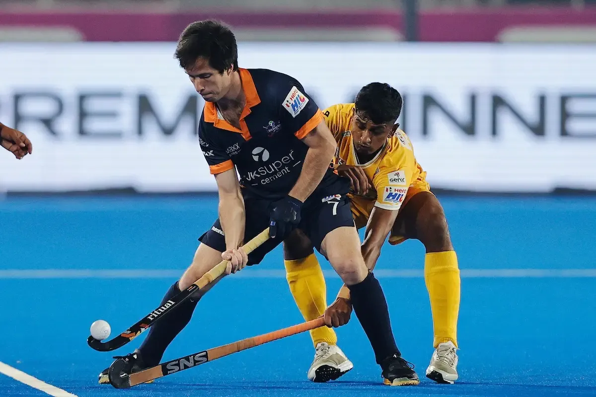 HIL 2024-25: Tamil Nadu Dragons Secure 2-0 Victory Over UP Rudras