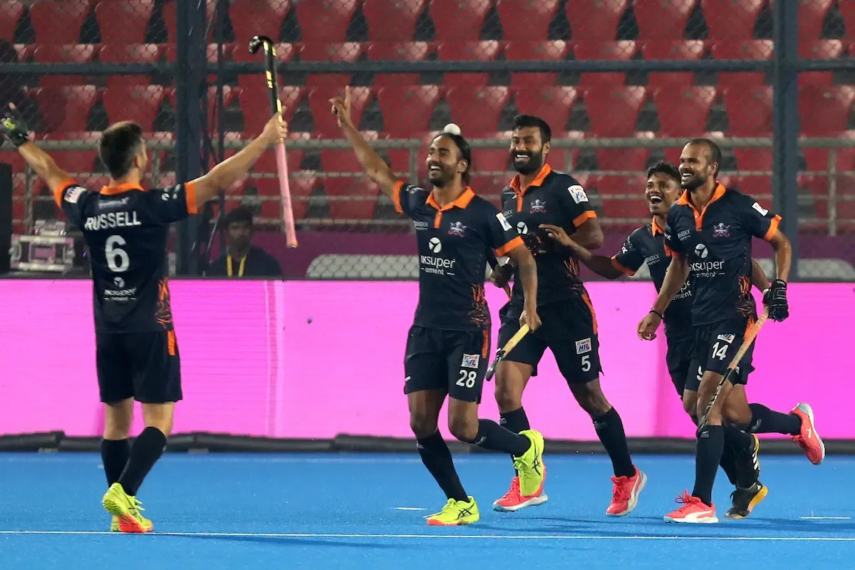 HIL 2024-25: UP Rudras Triumph Over Soorma Hockey Club 3-0; Maintain Six-Point Lead