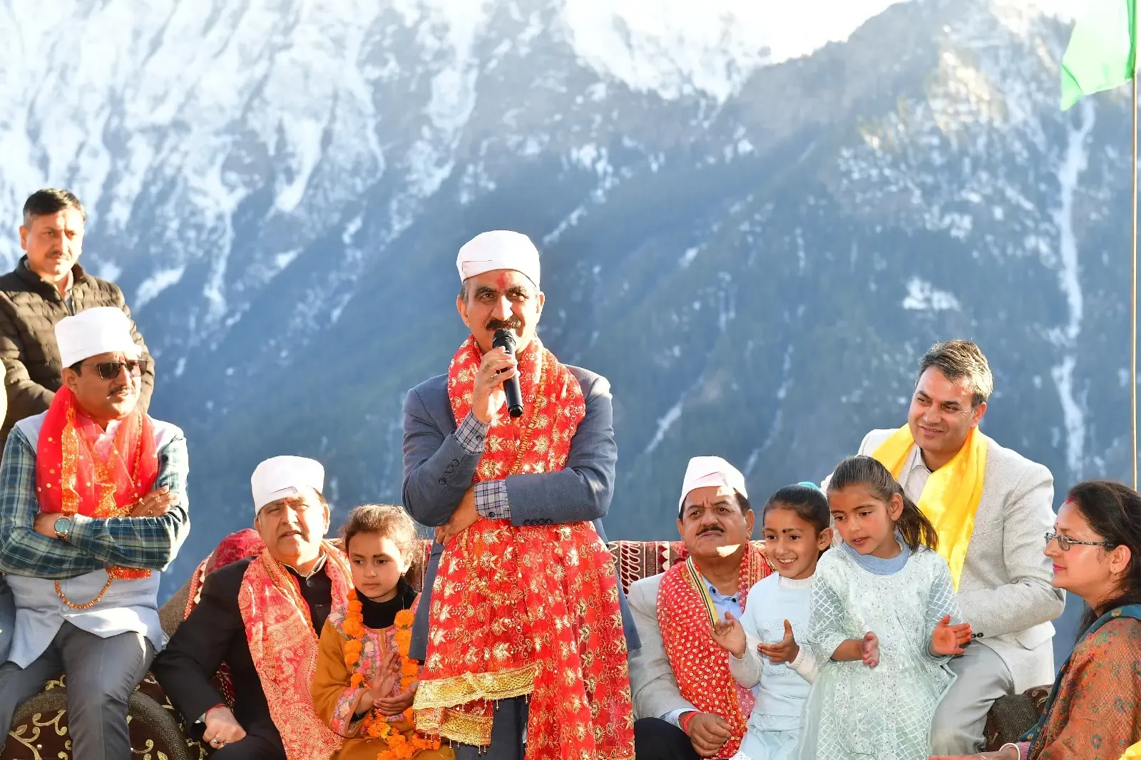 Himachal CM Initiates Solar Project in Pangi Valley