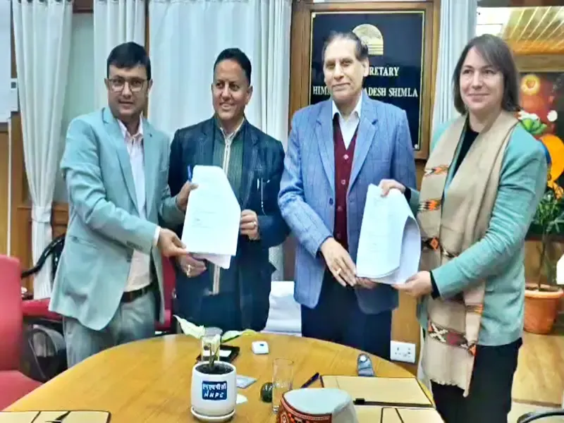 Himachal Pradesh Enters Agreement to Mitigate Disaster Risks