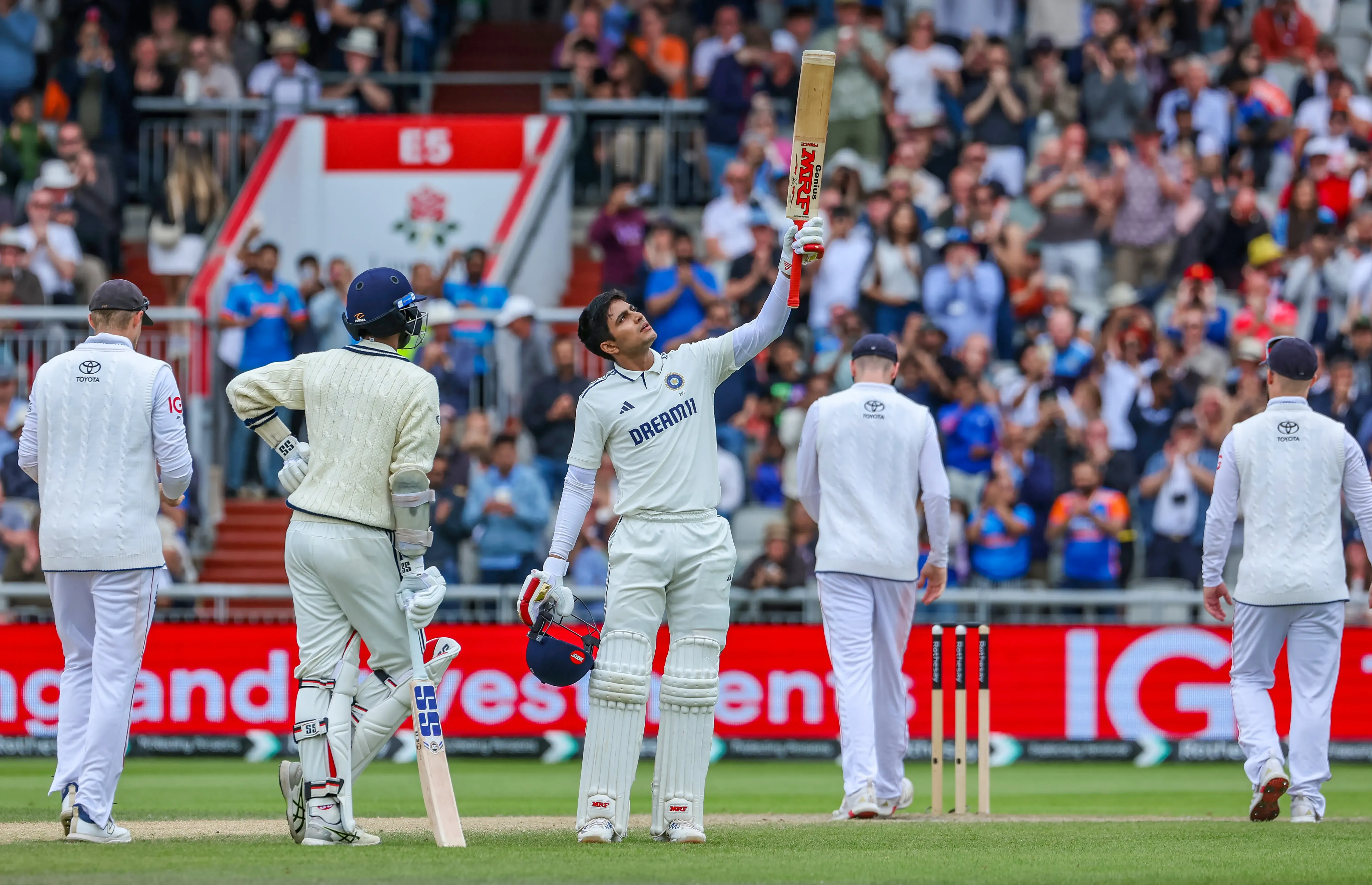 क्या गिल ने टेस्ट कप्तान के रूप में चौथा शतक लगाकर ब्रैडमैन के रिकॉर्ड को बराबर किया?