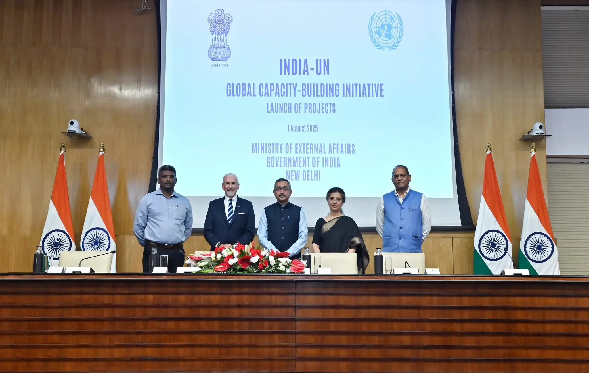 क्या भारत और संयुक्त राष्ट्र ने दक्षिण-दक्षिण सहयोग को बढ़ावा देने के लिए चार प्रोजेक्ट्स की शुरुआत की?