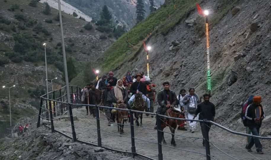 क्या आपने अमरनाथ यात्रा के 21 दिन में 3.42 लाख श्रद्धालुओं को देखा?