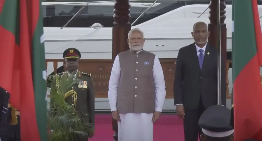 क्या मालदीव में पीएम मोदी को गार्ड ऑफ ऑनर मिला?