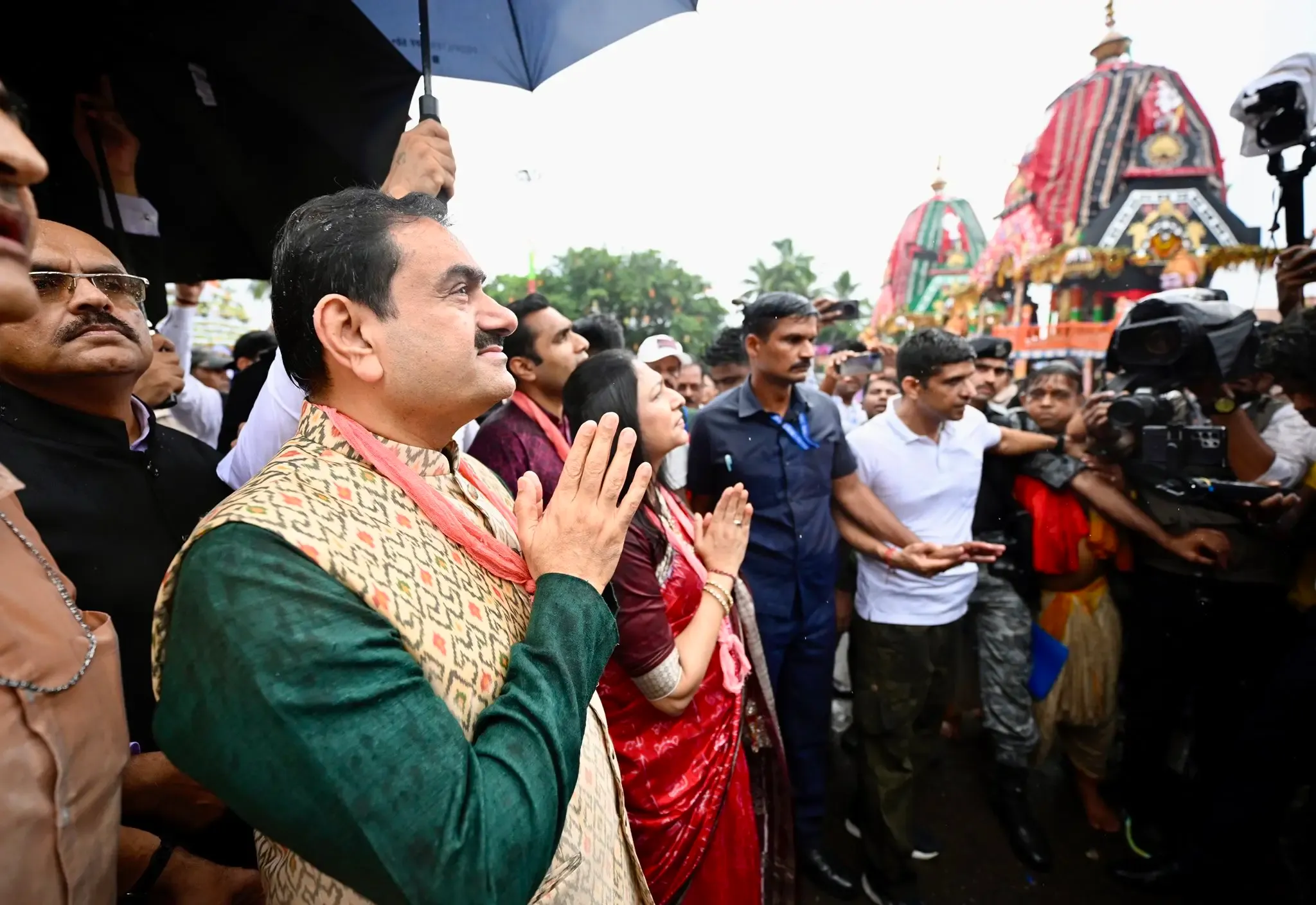 क्या महाप्रभु श्री जगन्नाथ जी की दिव्य रथयात्रा के दर्शन ने गौतम अदाणी को जीवन की अनमोल स्मृति दी?