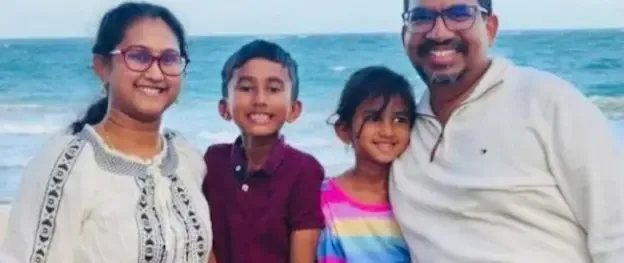 क्या अमेरिका में एक भारतीय परिवार के चार सदस्यों की कार दुर्घटना में मौत हो गई?
