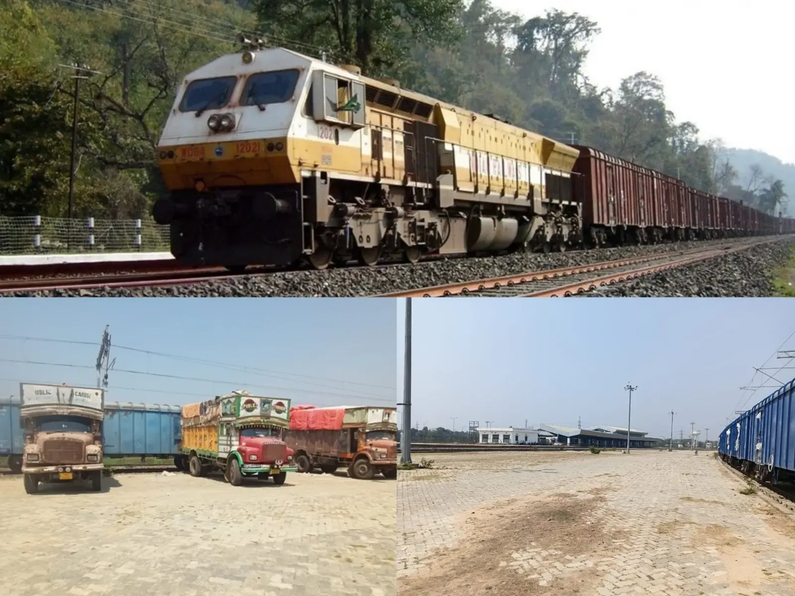 Historic Achievement: First Freight Train Arrives at Tripura Terminal