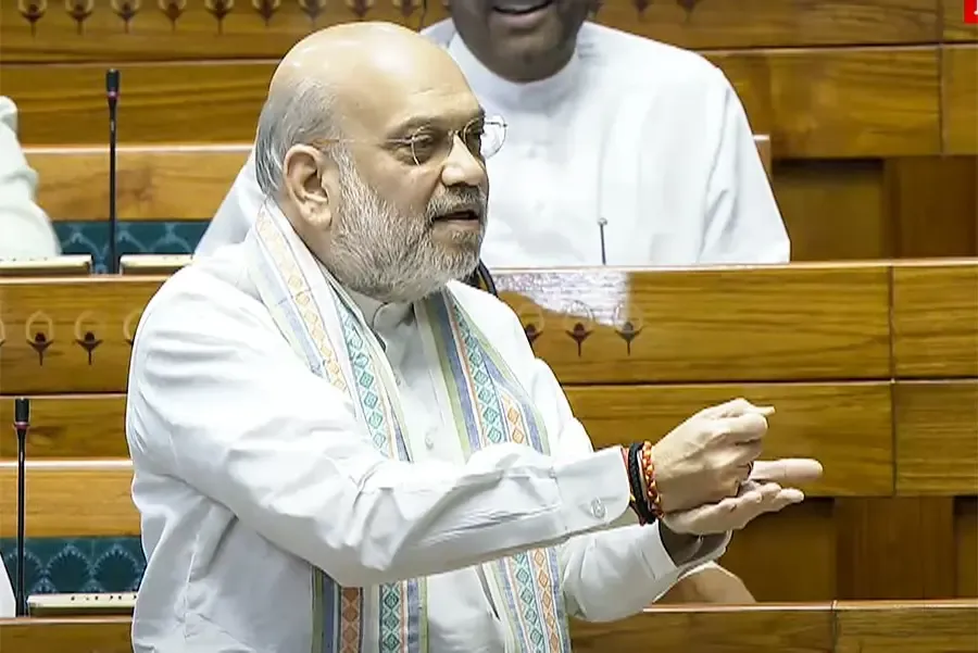 HM Shah Criticizes Opposition for 'Fear-Mongering' on Waqf Bill, Alleges Covering Up of Corruption & Land Misuse