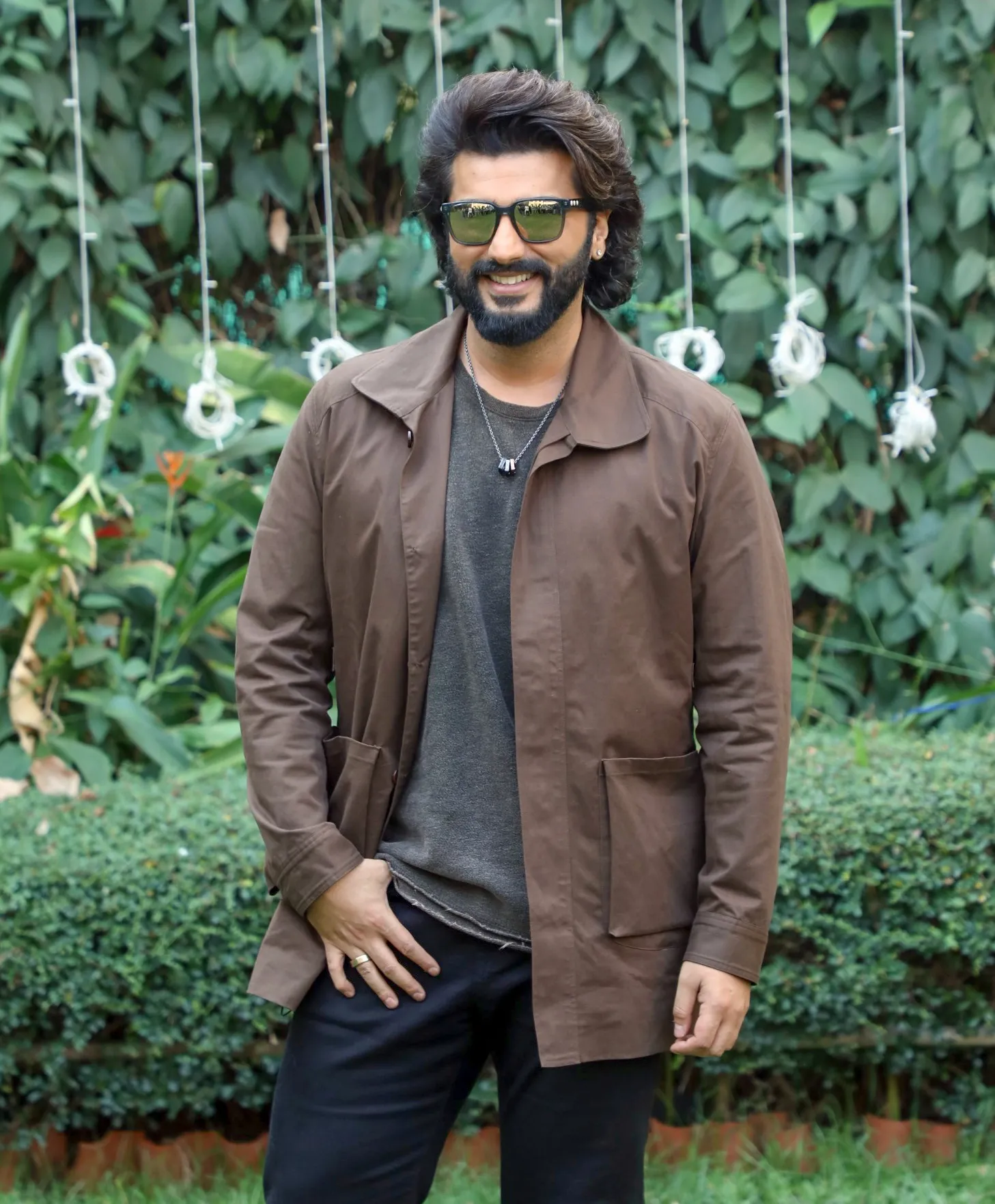 How is Arjun Kapoor spending his weekend?