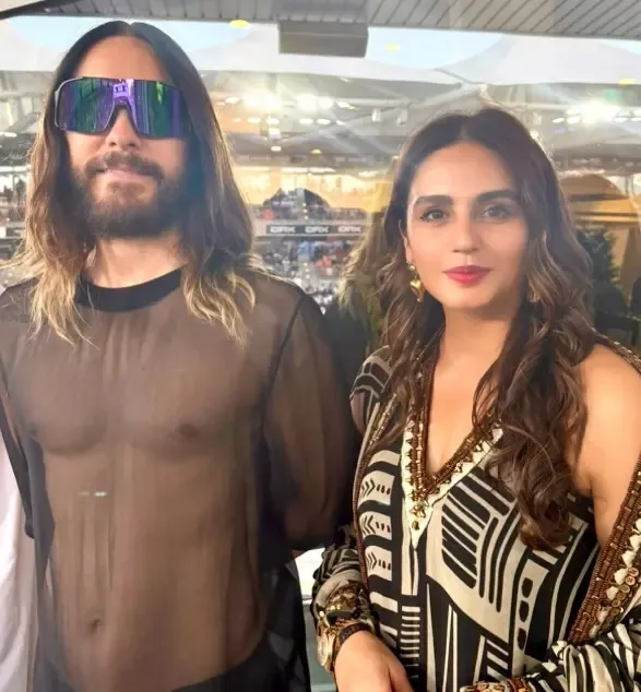 Huma Qureshi Meets Jared Leto: A Fan's Delight
