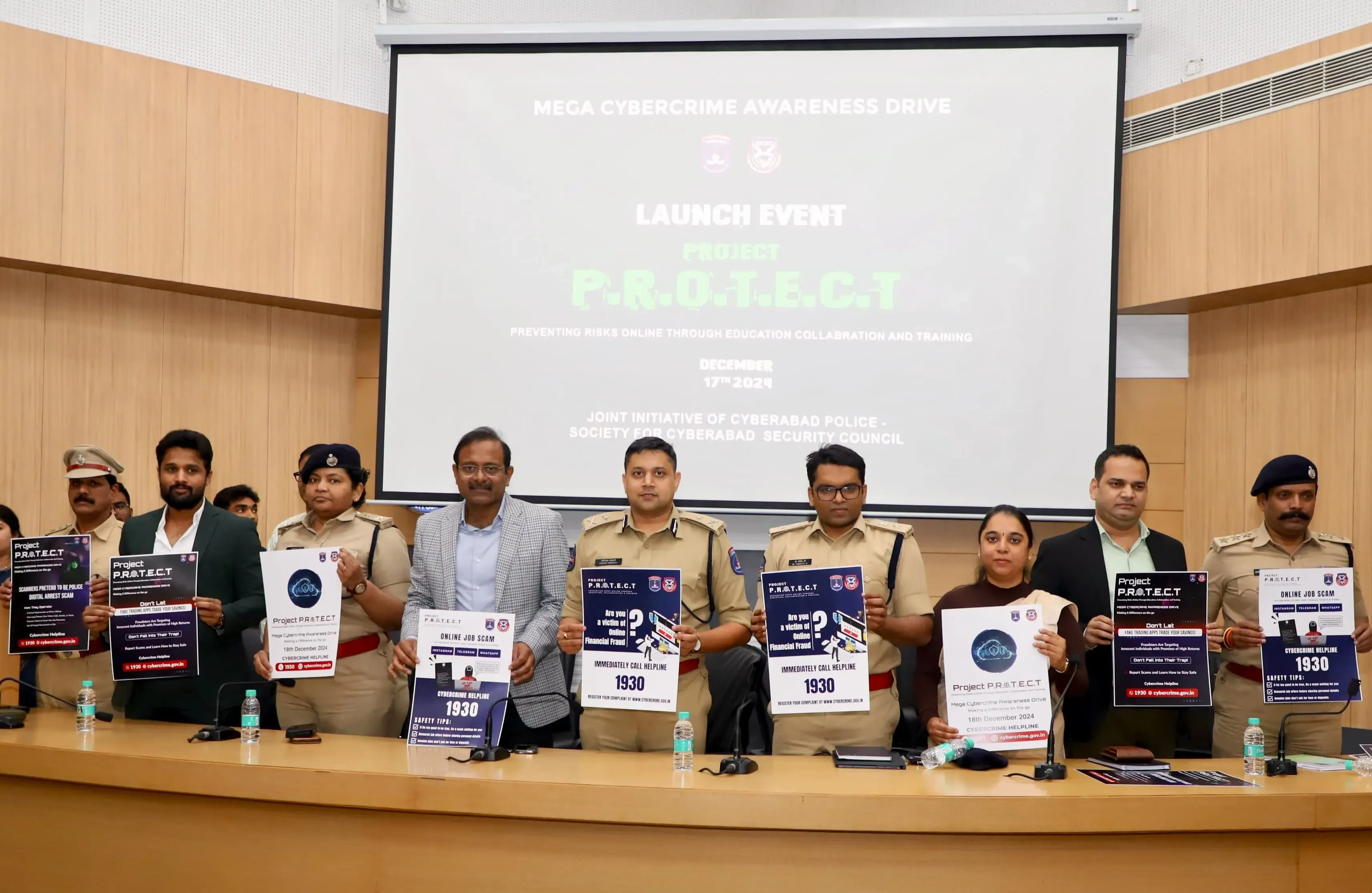 Cyberabad Police Initiates P.R.O.T.E.C.T. Program to Combat Cybercrime in Hyderabad