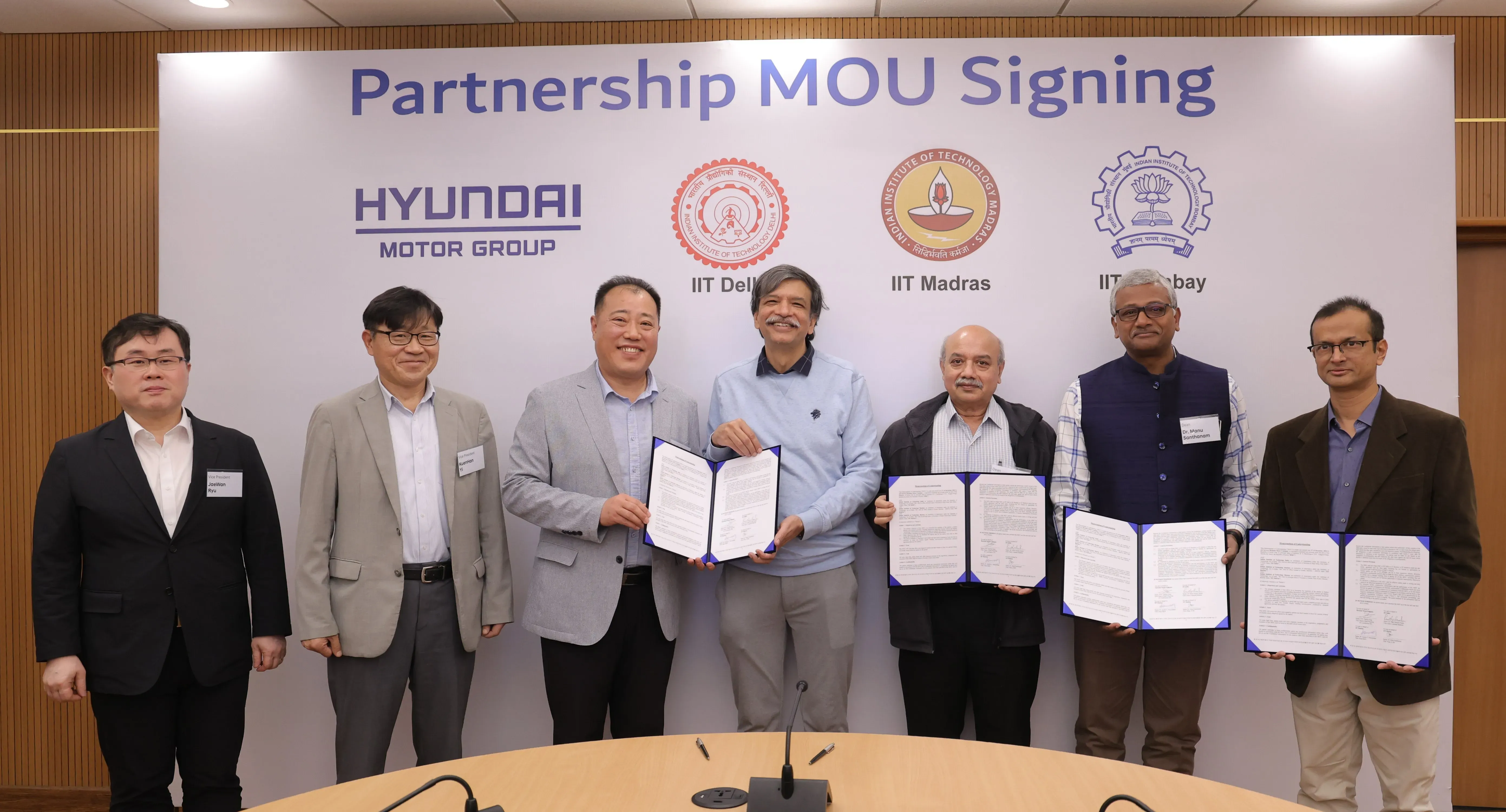 Hyundai Motor Group Collaborates with IITs to Enhance EV Research in India