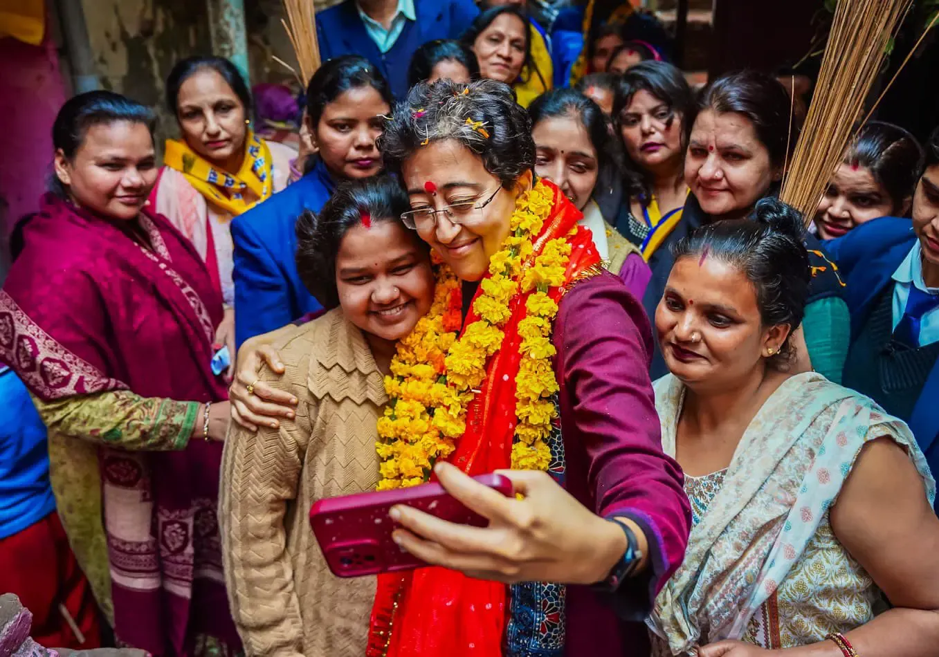 Delhi Chief Minister Atishi Confident in AAP's Victory Amidst Intense Election Battle