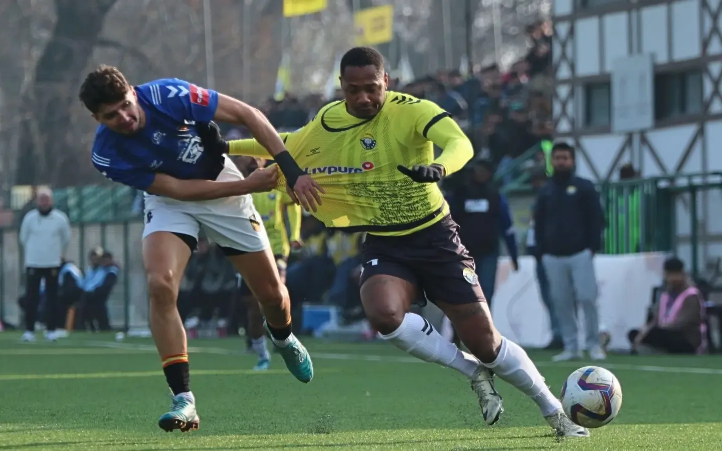 I-League 2024-25: Real Kashmir and Inter Kashi End in 1-1 Stalemate