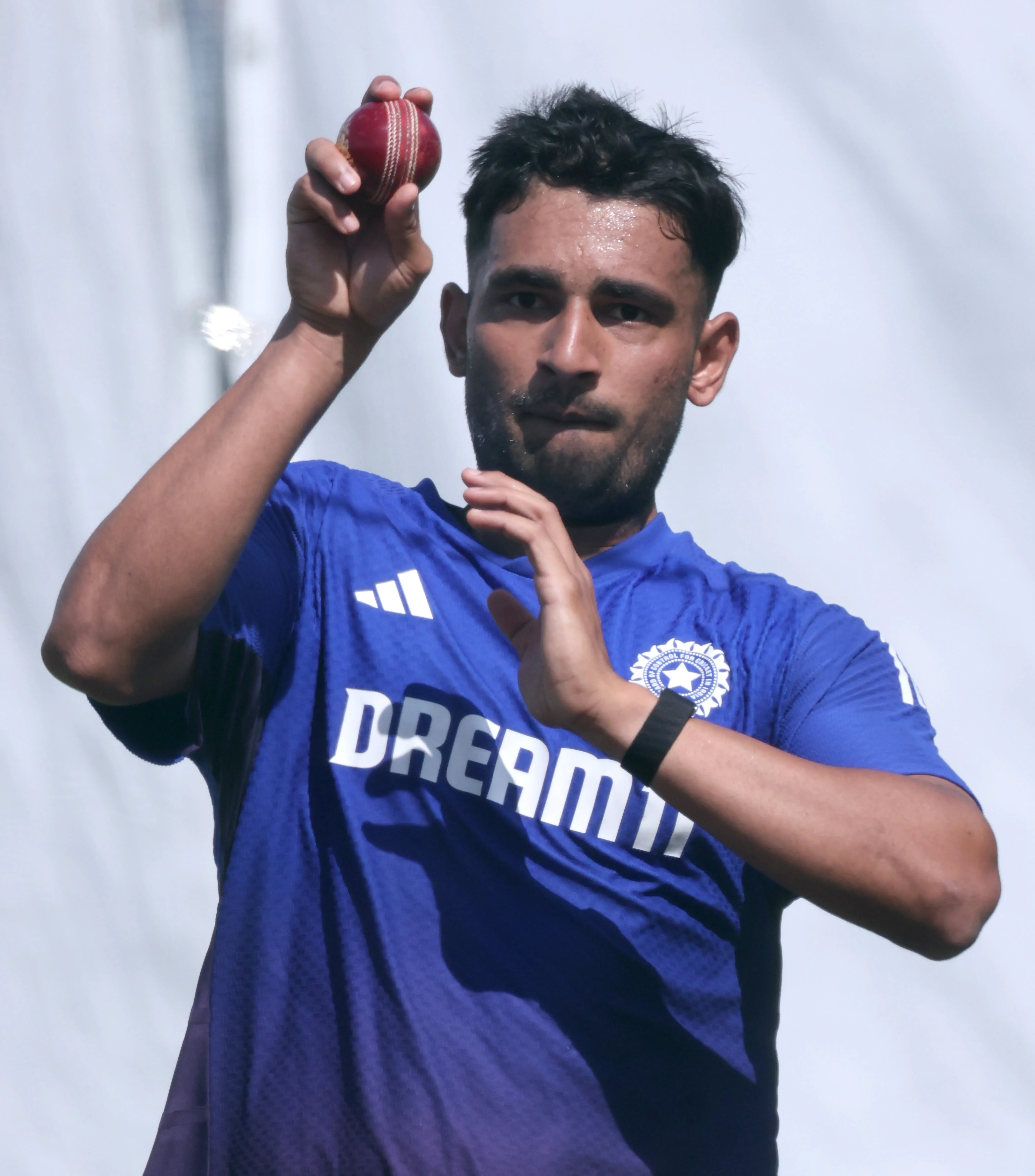 How does Anshul Kamboj feel about his Test debut?