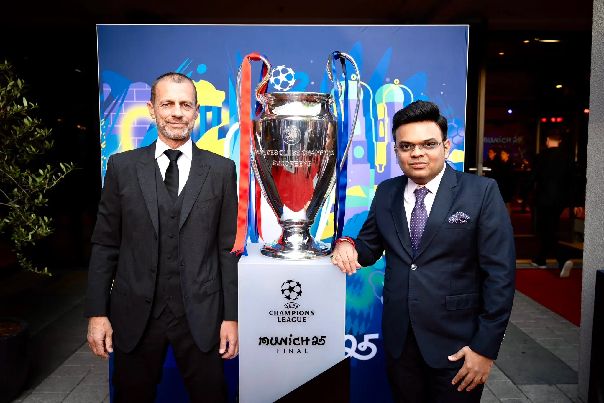 Is ICC Chairman Shah Proud to Represent Cricket in Munich by Meeting UEFA President?