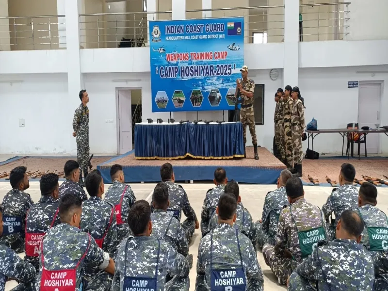 Why Did ICG Organize Weapons Training Camp 'Hoshiyar-25'?