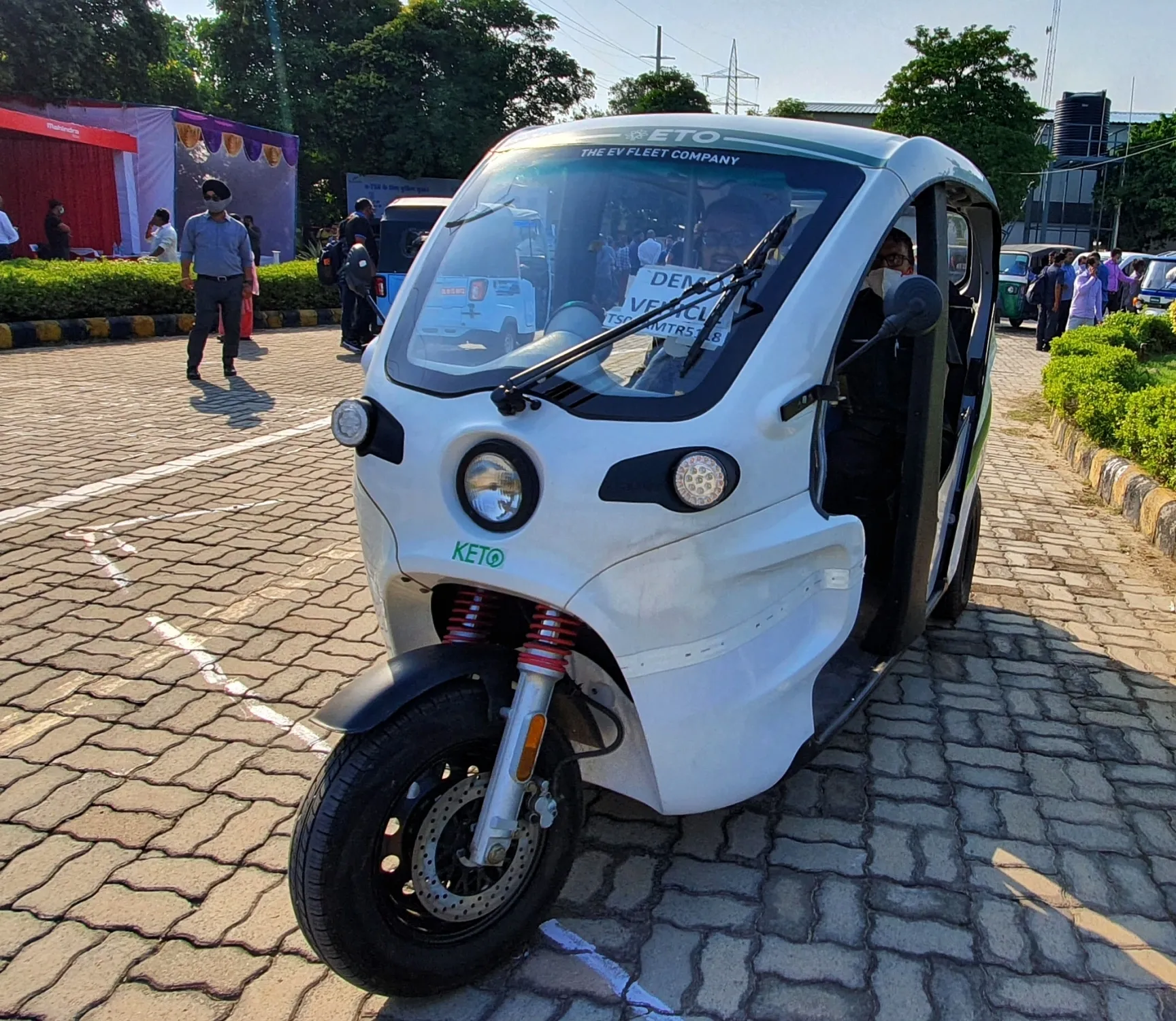 Is India the largest market for electric 3-wheelers, surpassing China?