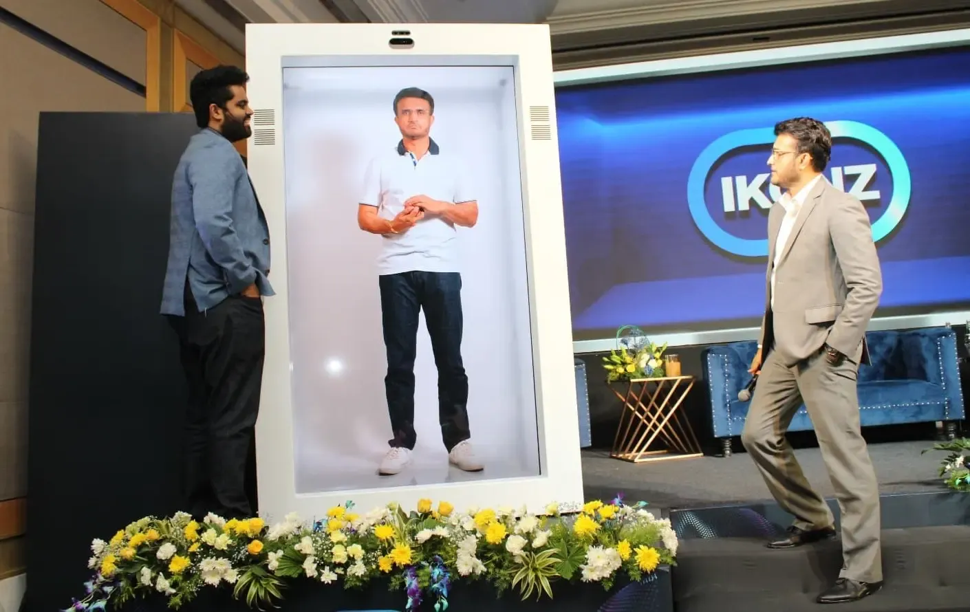 Ikonz Unveils an AI Digital Avatar of Sourav 'Dada' Ganguly on HXR Device
