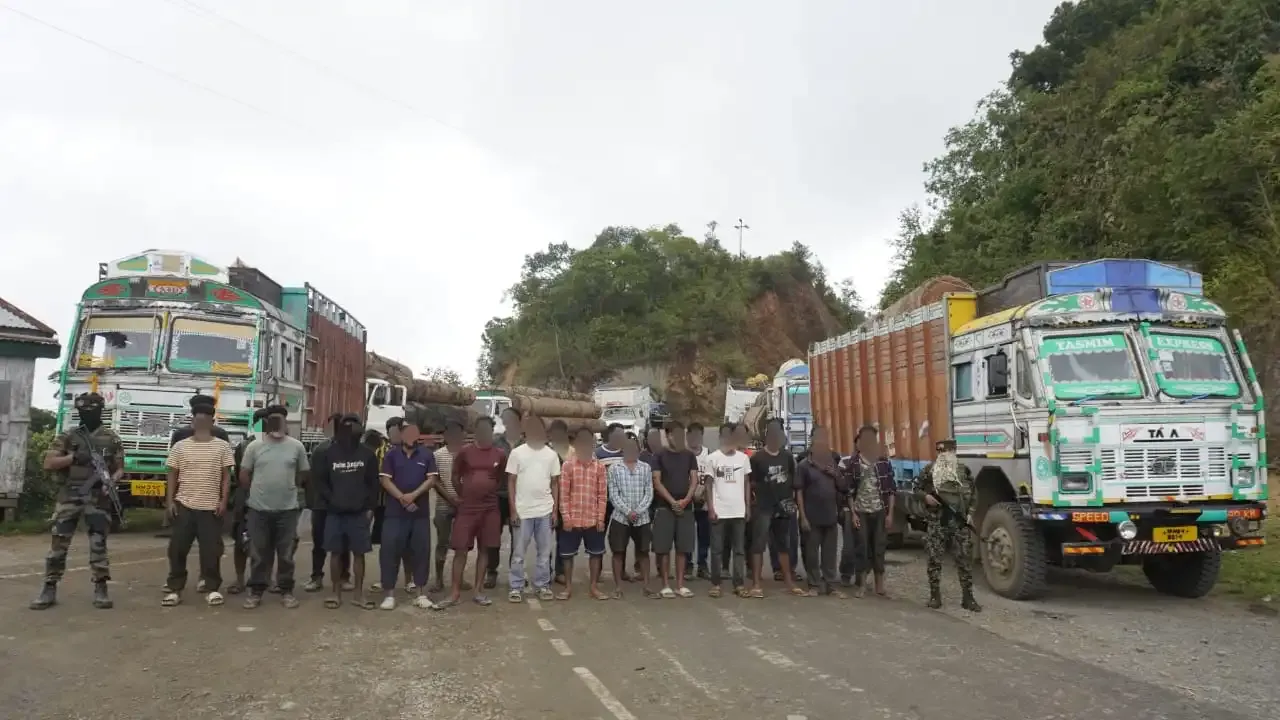What Happened to the 61 Trucks of Illegally Transported Timber Seized in Manipur?