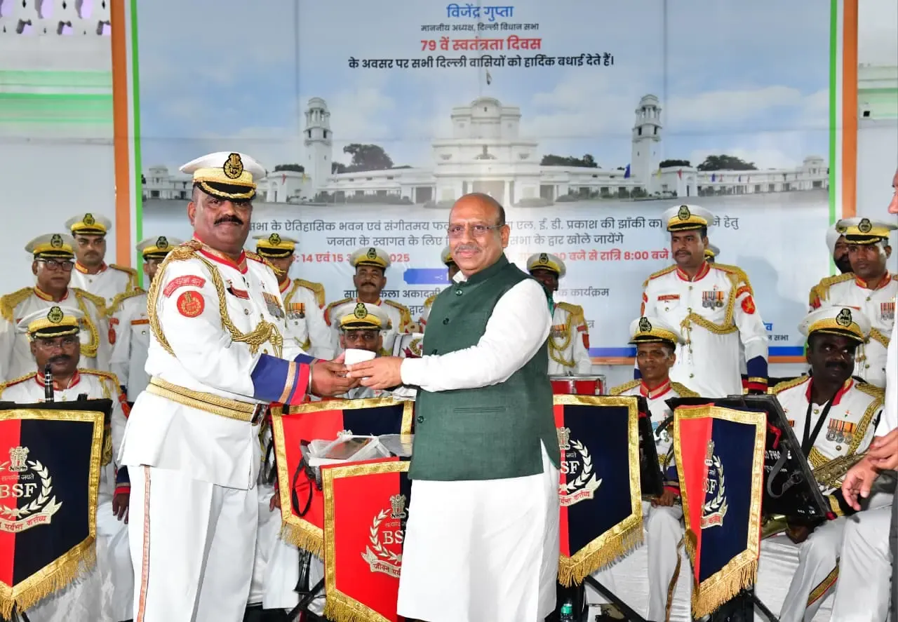 How does Illumination Enhance Independence Day Celebrations at Delhi Assembly?