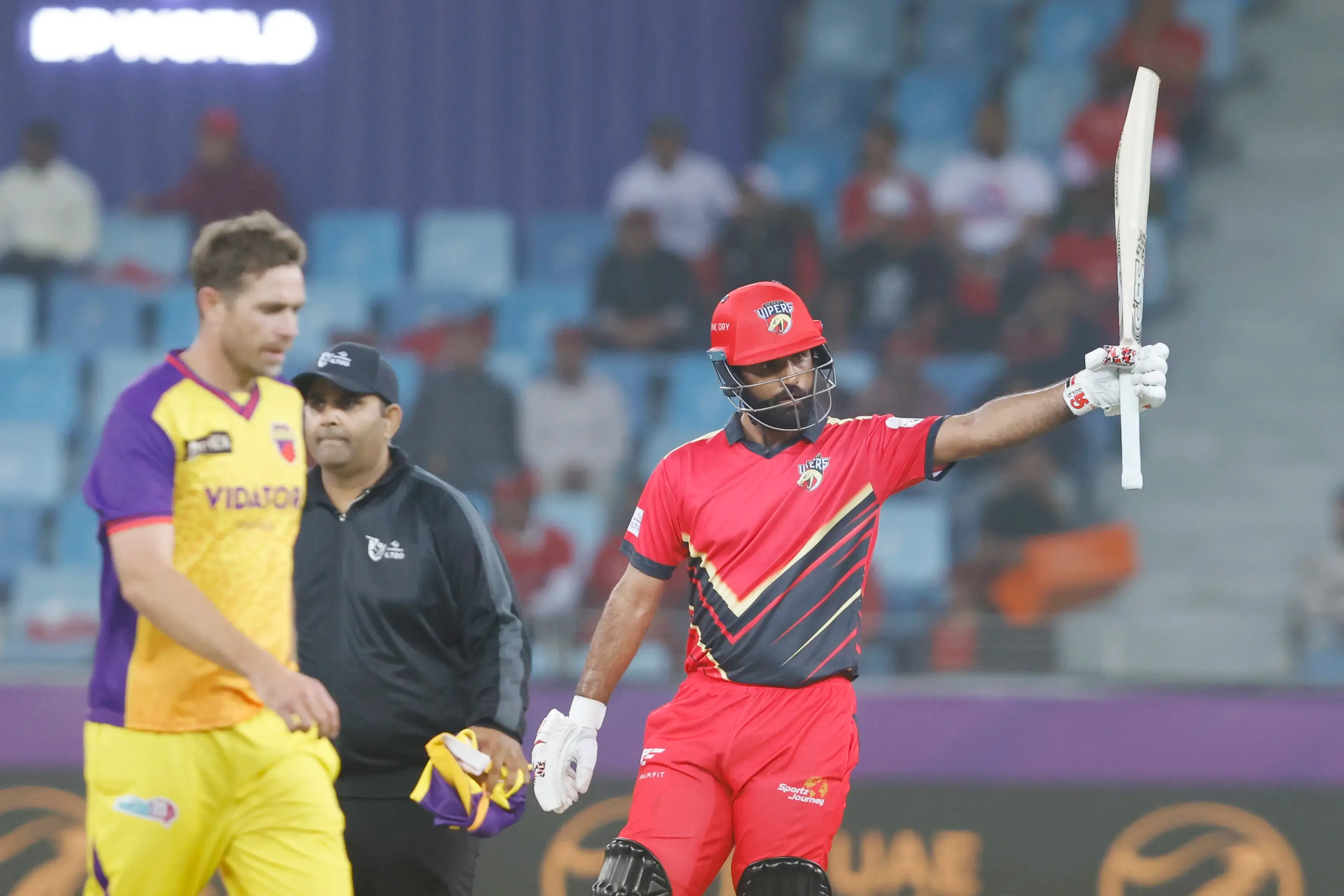 ILT20 Season 3: Zaman's 71* and Amir's Four Wickets Lead Desert Vipers to Dominant 10-Wicket Victory