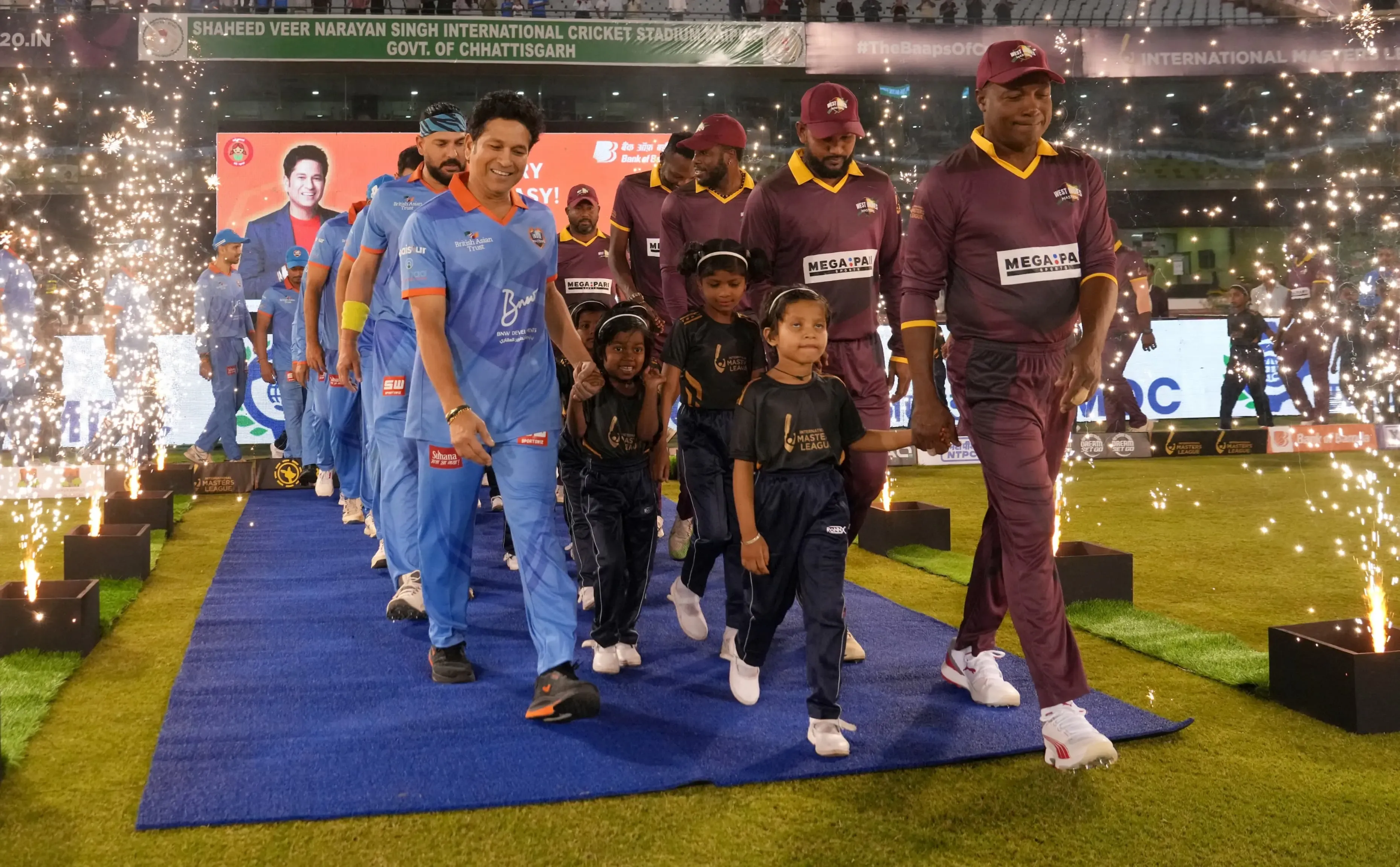 IML 2025: Sachin Tendulkar Meets Brian Lara in Epic Final as India Faces West Indies