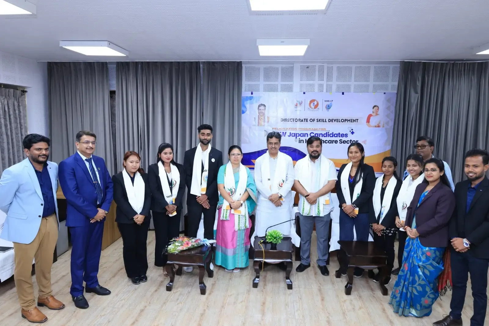 For the First Time, Nine Tripura Youths Land Nursing Caregiver Roles in Japan