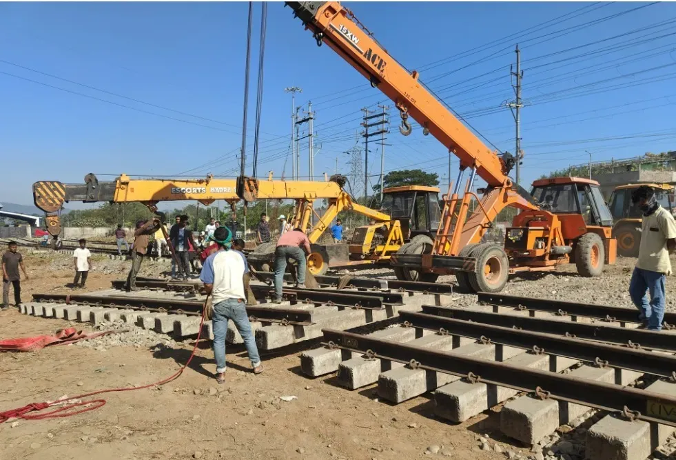 Northeast Frontier Railway Unveils Groundbreaking Track Maintenance Techniques