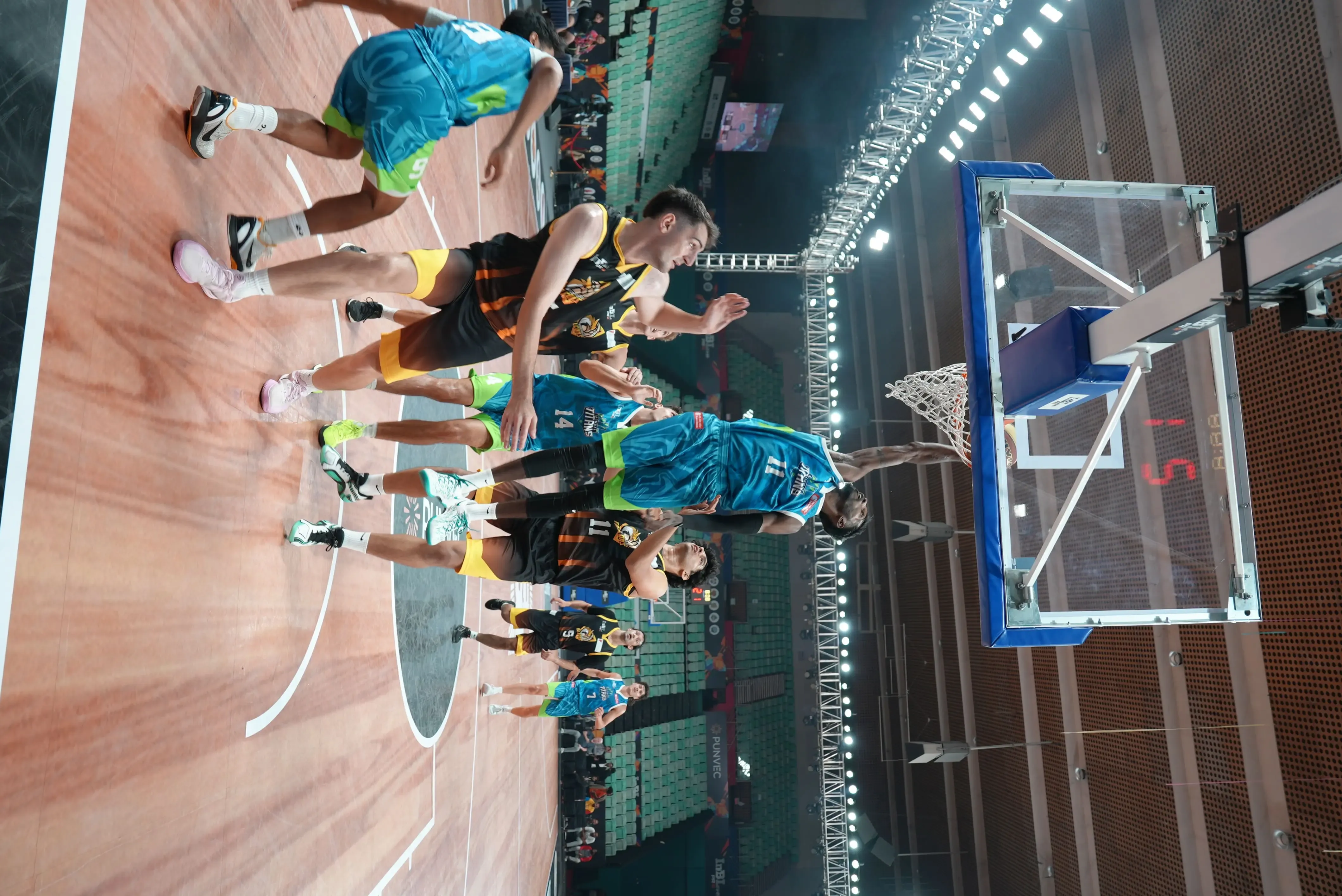 Pranav Prince Powers Mumbai Titans to Victory Against Hyderabad Falcons in InBL Pro U25