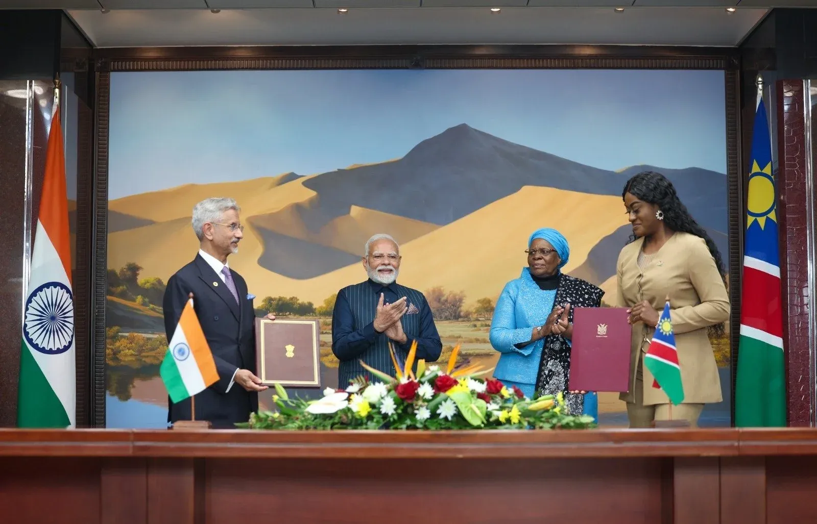 What New Agreements Did India and Namibia Sign?