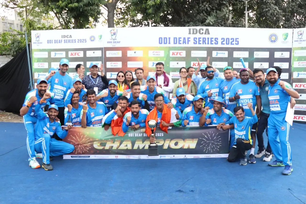 India Secures Victorious Win in ODI Deaf Series Against Australia