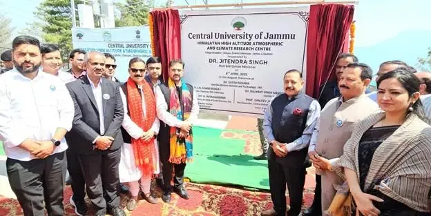 India Unveils Its First High-Altitude Climate Research Facility in J&K