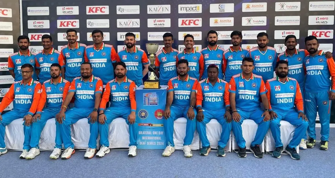 Indian Squad Announced for Men's Deaf T20I Tri-Series and ODIs