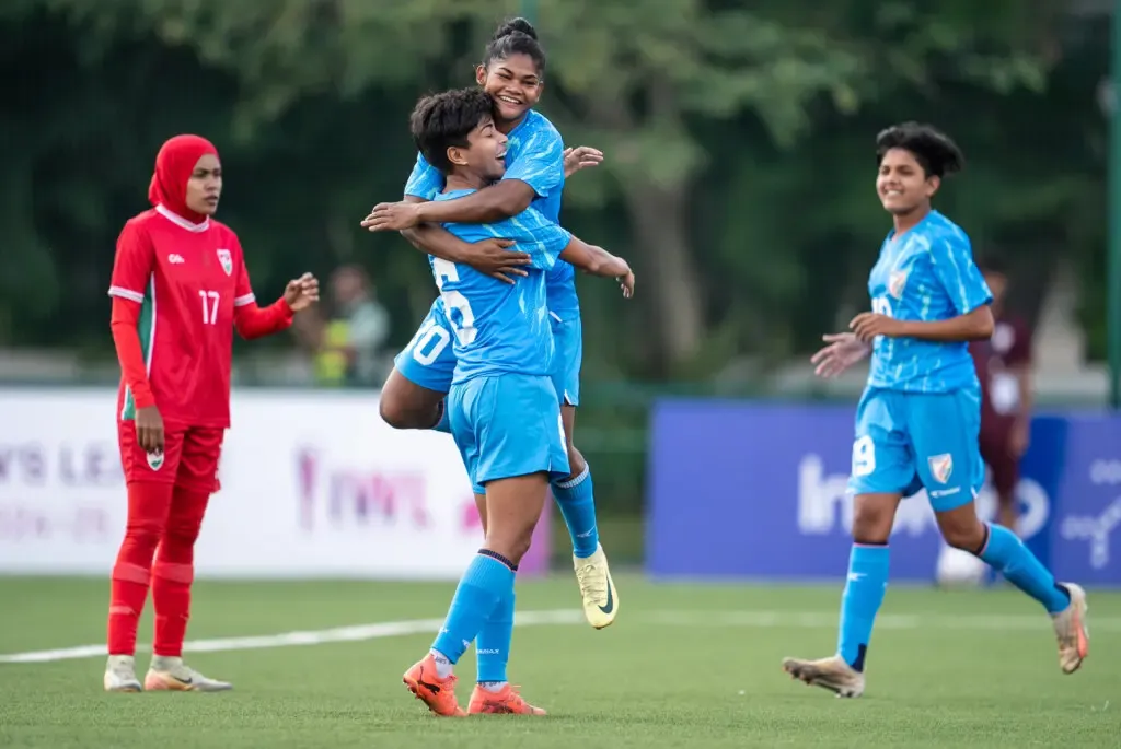 India Tramples Maldives 14-0 in FIFA Women's Friendly Match