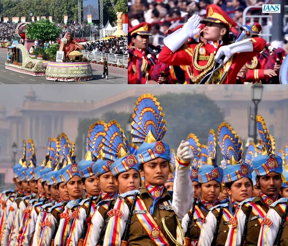 India Displays Strong 'Nari Shakti' at Republic Day