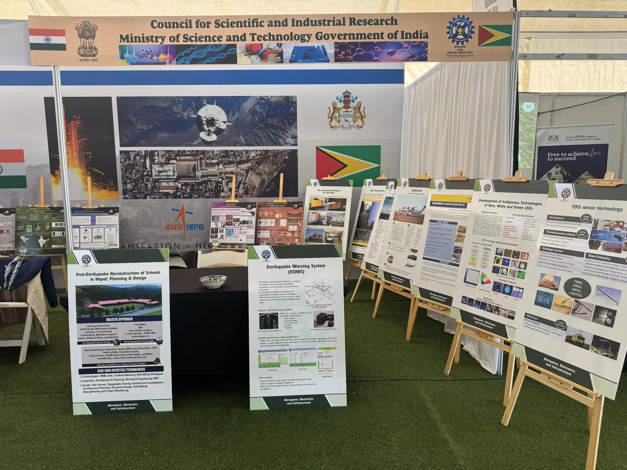 What Technologies Did India Showcase at the Global Biodiversity Summit in Guyana?
