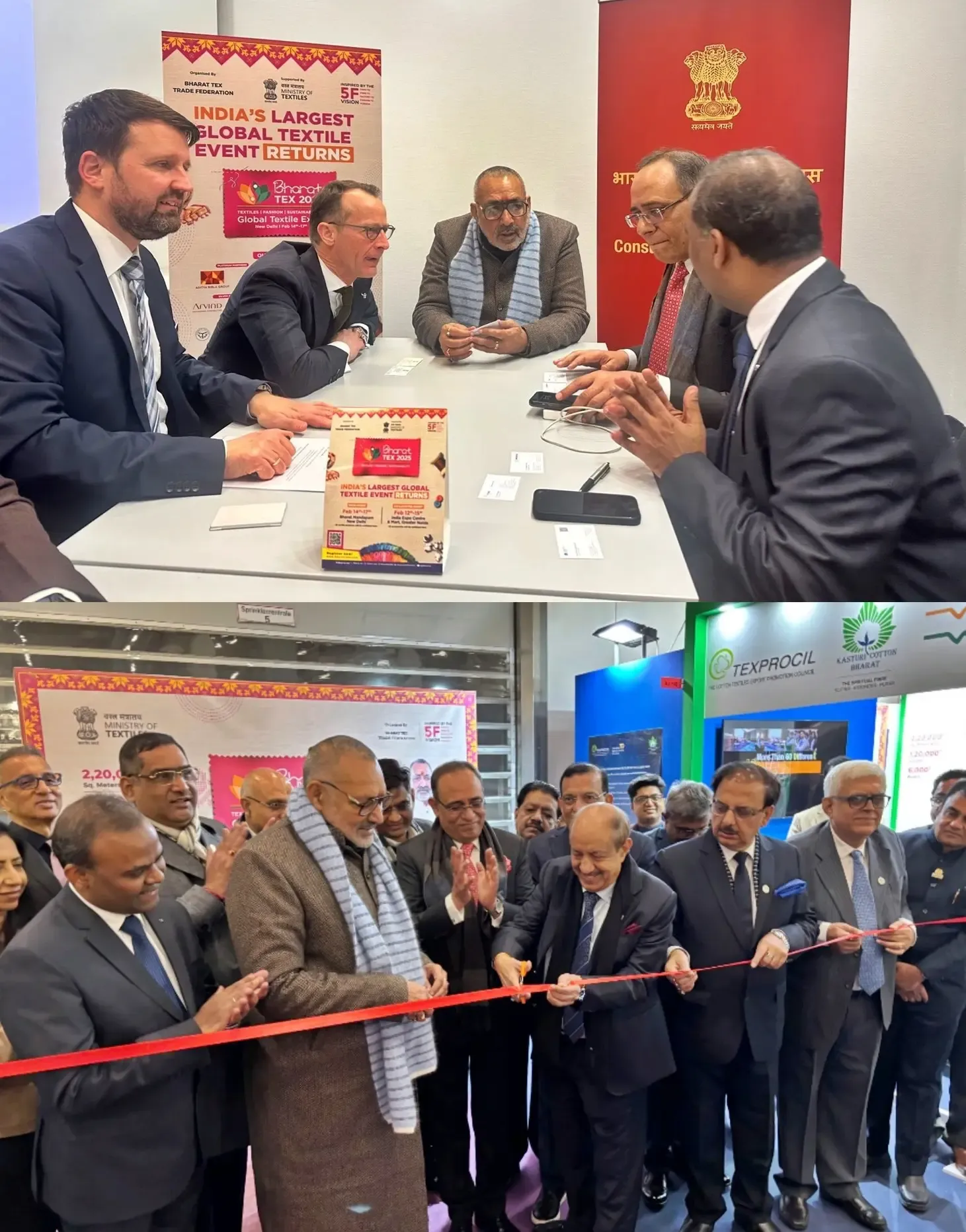 India Highlights Textile Sector at Heimtextil 2025 in Frankfurt