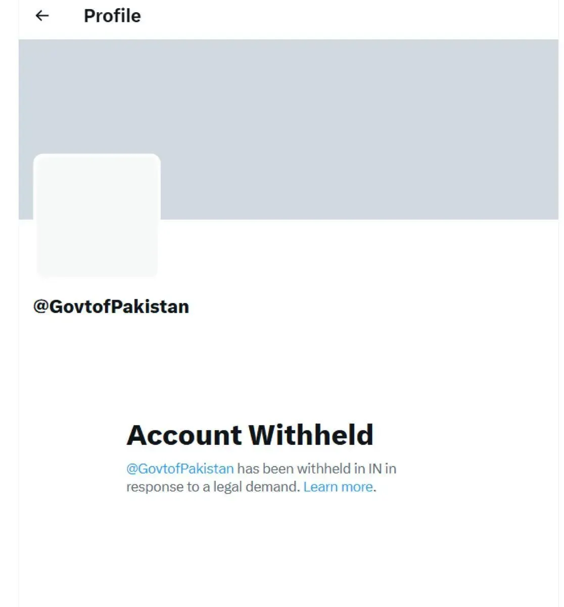 India Blocks Pakistan's Official X Account After Pahalgam Attack