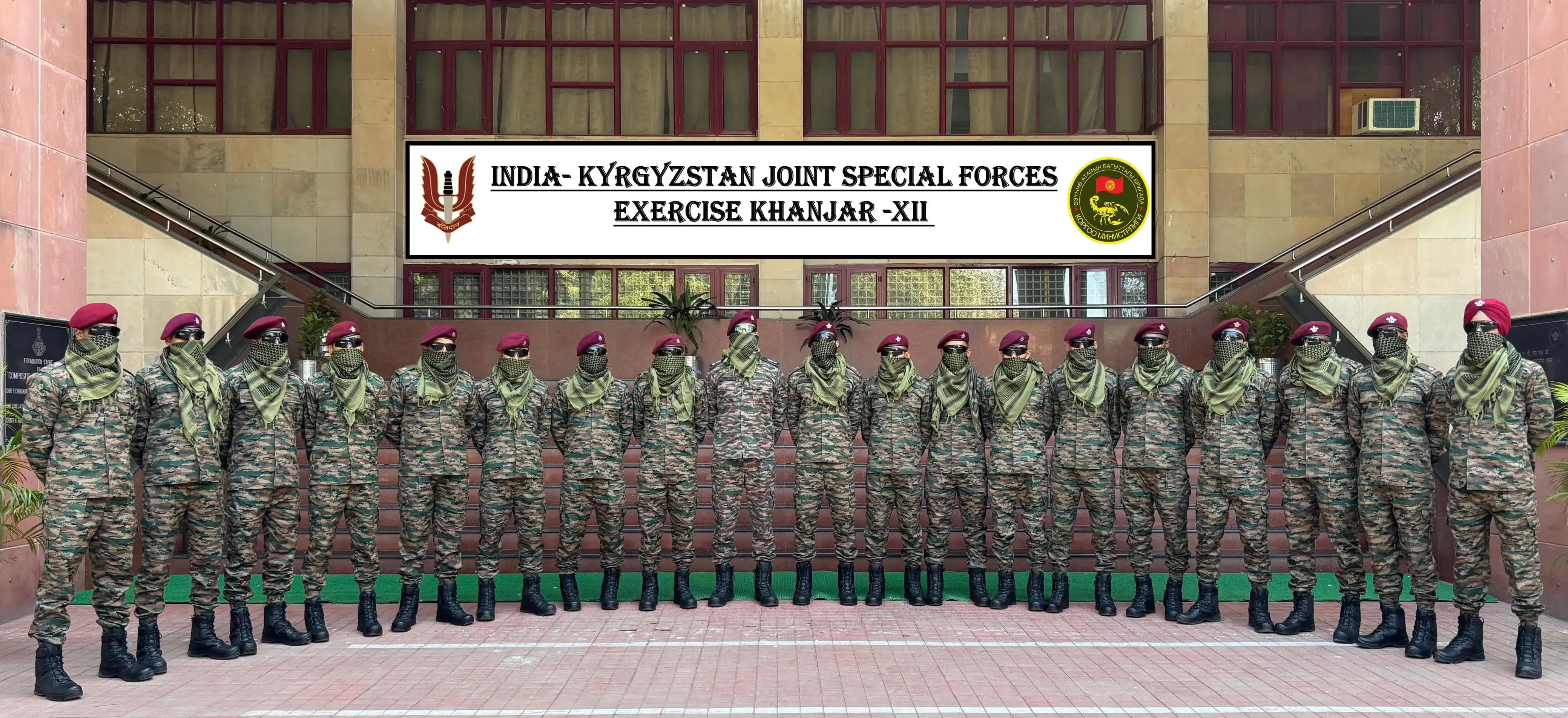 Indian Army Team Sets Off for Joint Exercise in Kyrgyzstan