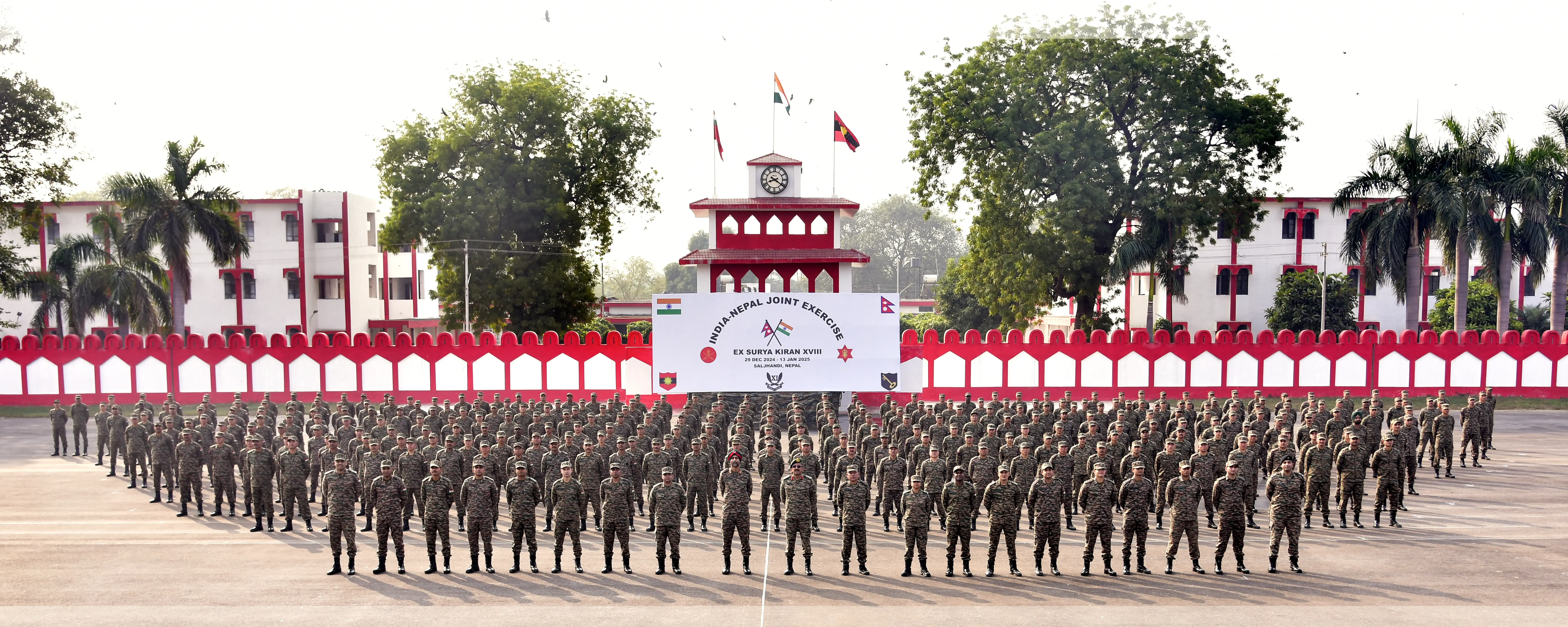 Indian Army Team Departures for Collaborative Drills in Nepal