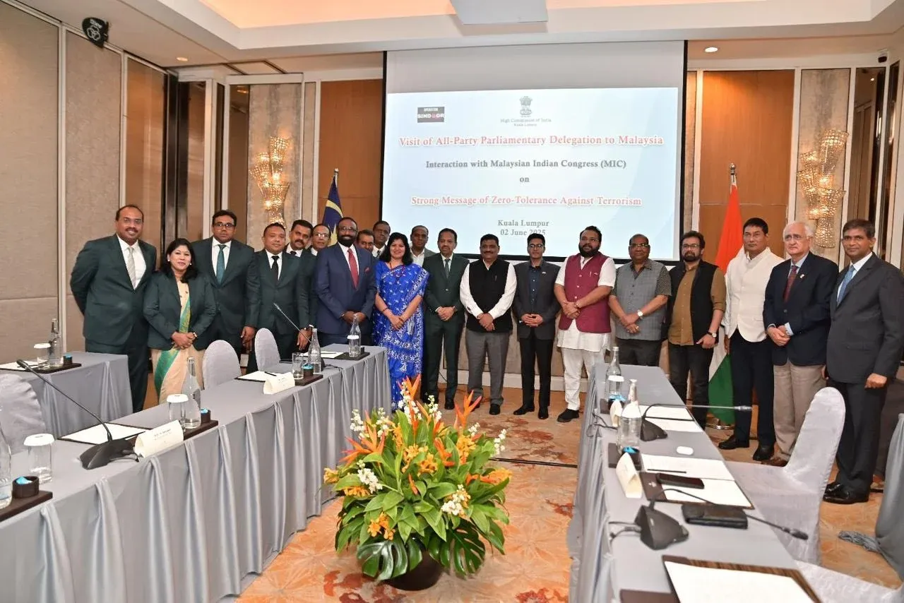 How Did the Indian Delegation Convey India's Stance on Terrorism to Malaysian Leaders?