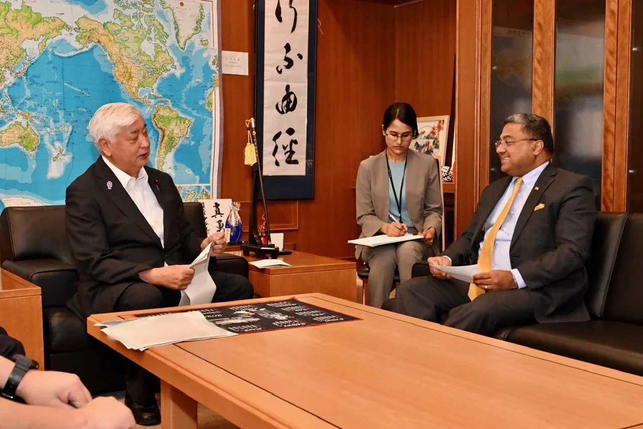 What was Discussed in the Meeting Between Indian Envoy and Japanese Defence Minister?