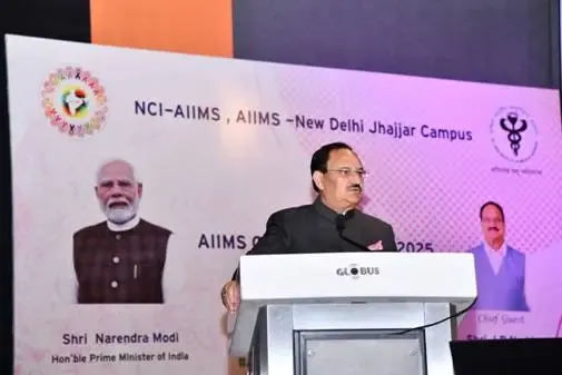 Evolution of Indian Healthcare: Insights from JP Nadda at NCI-AIIMS