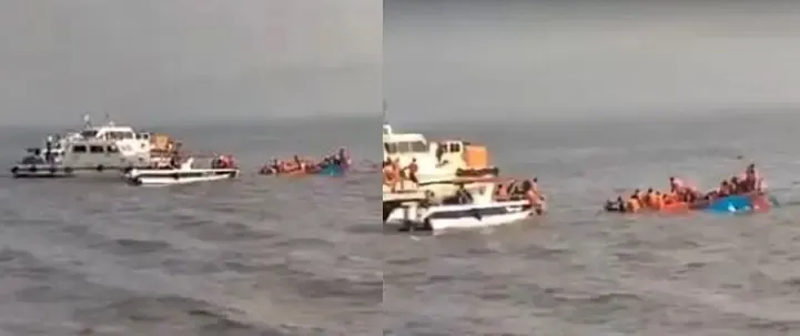 Disaster in Arabian Sea: Search Continues for Two Missing Tourists After Indian Navy Speedboat Collision